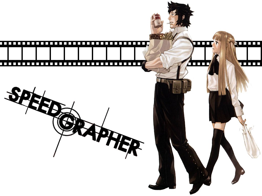 Speed Grapher anime characters
