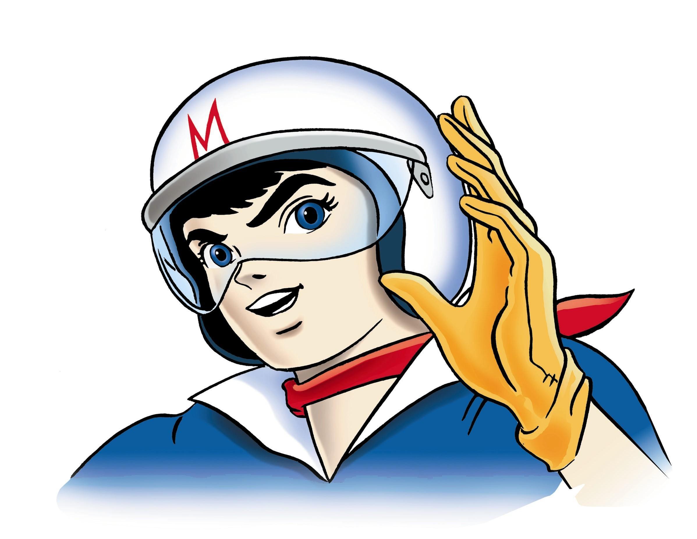Speed Racer character illustration