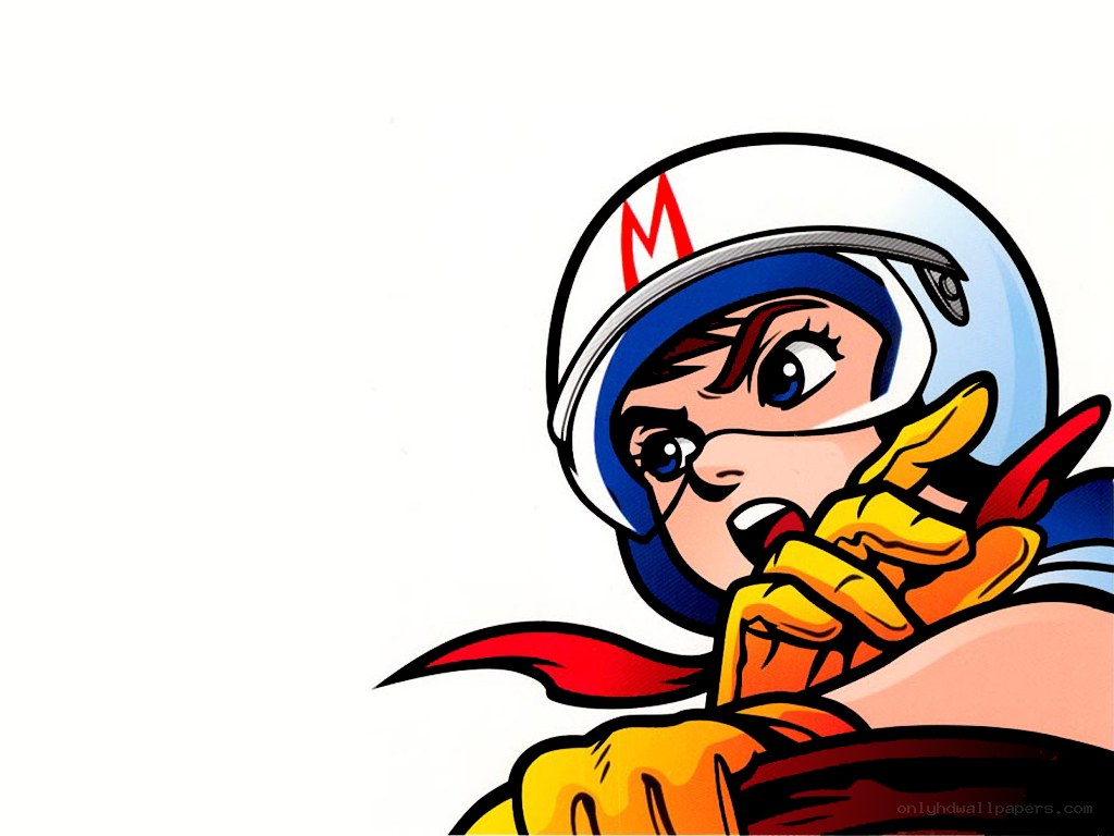 Speed Racer character illustration