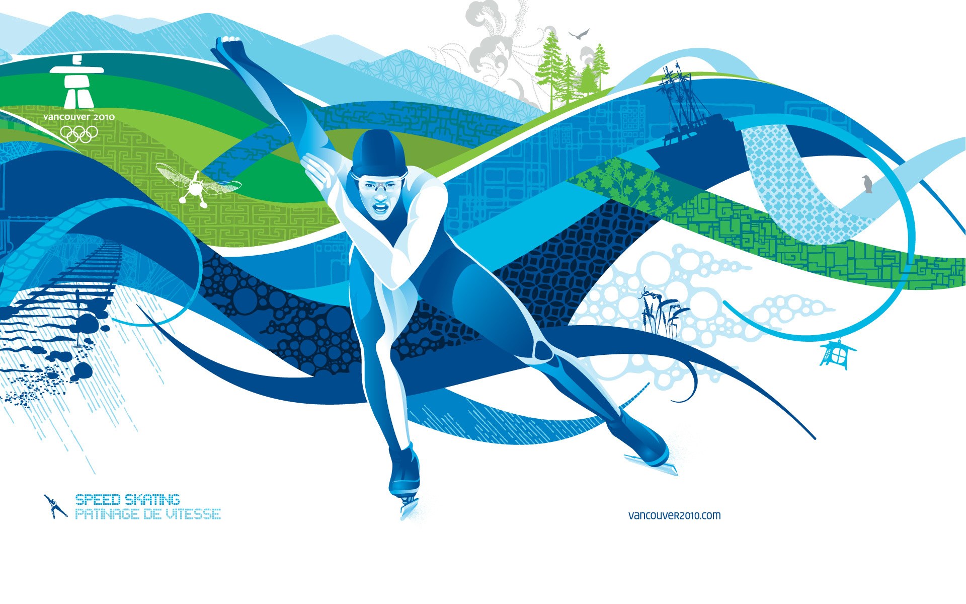 Speed skating at Vancouver 2010