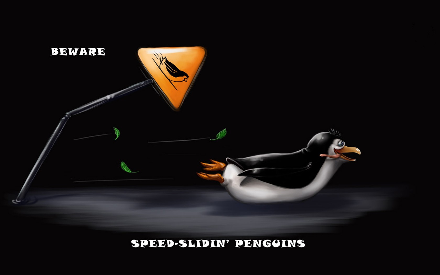 Speed-Slidin' Penguins