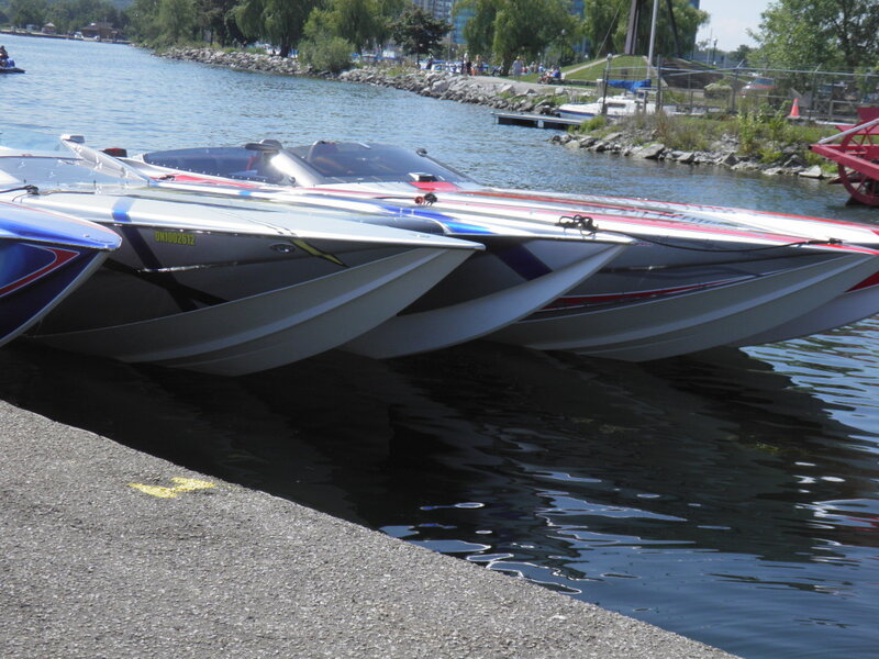 Speedboats at Dock