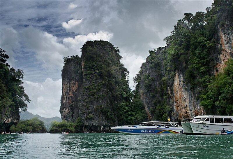 Speedboats in Limestone Caves