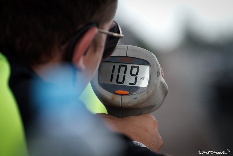 Speeding vehicle detected