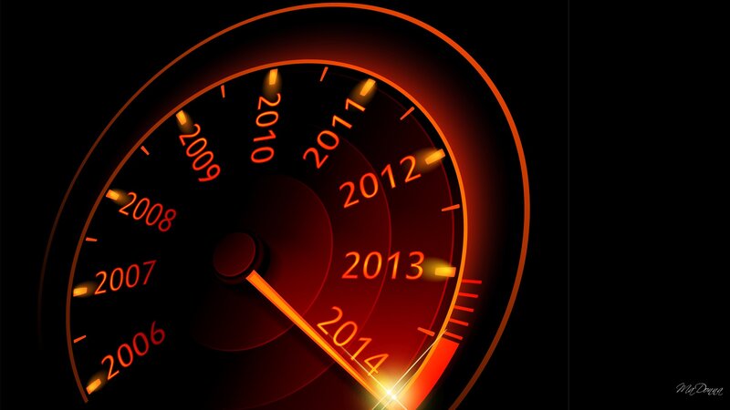 Speedometer Gauge — Red