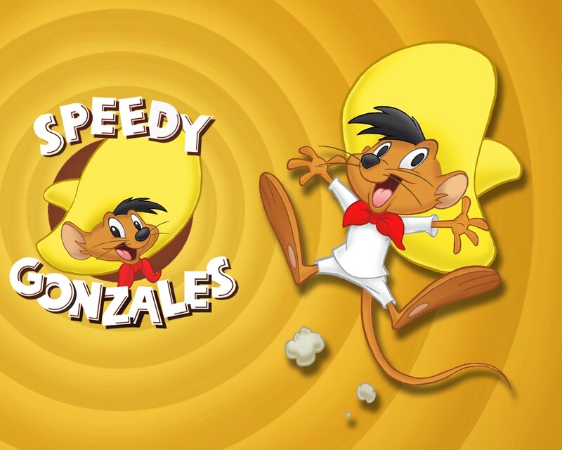 Speedy Gonzales Character — Yellow