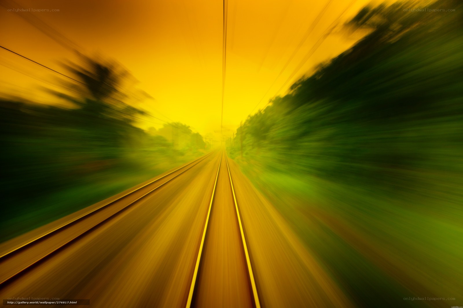 speedy train journey