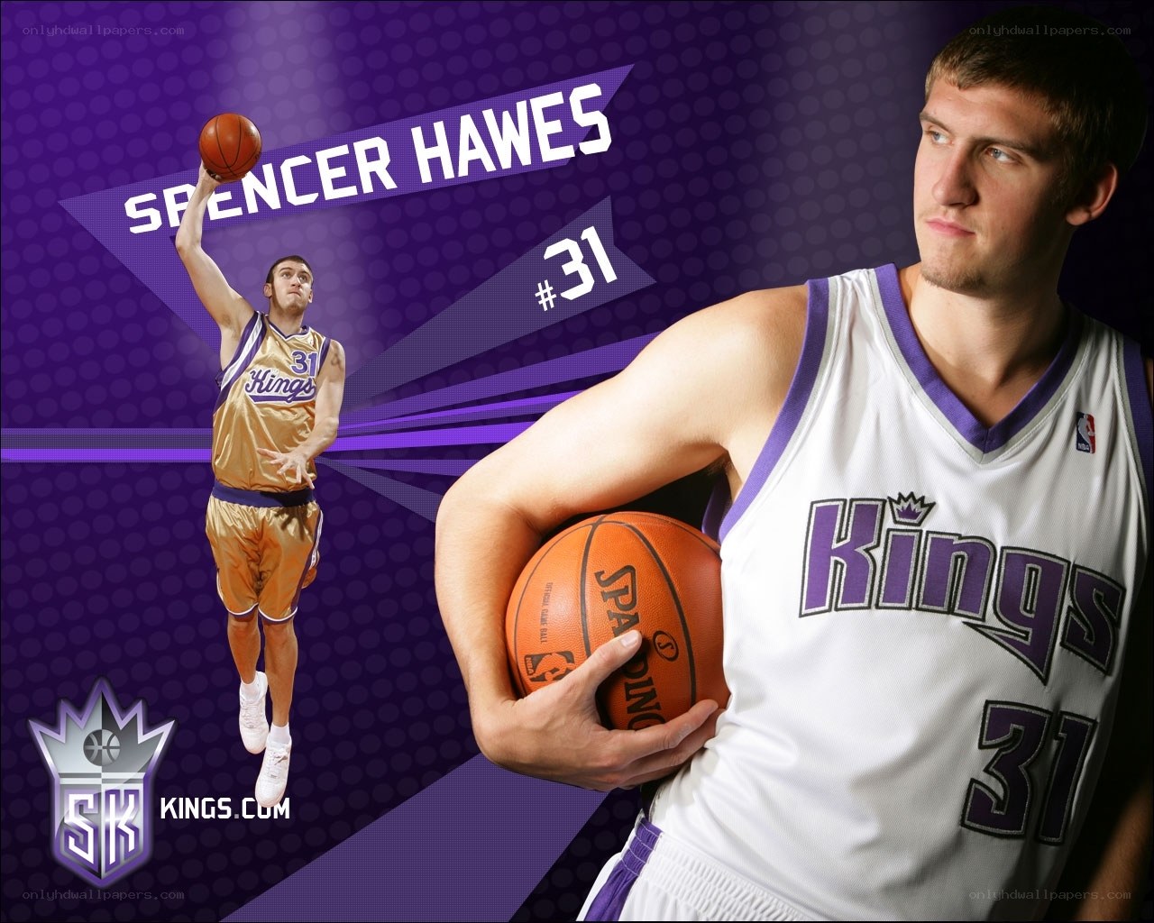 Spencer Hawes Kings player