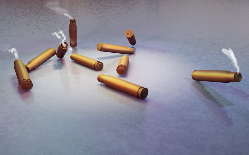 Spent Bullet Casings