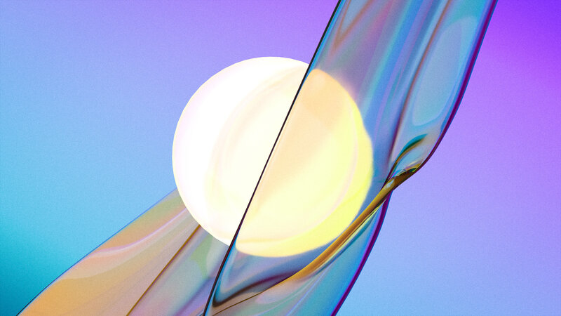 Sphere in Glass Tube