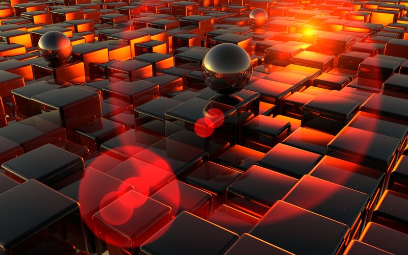 Spheres on Cubes