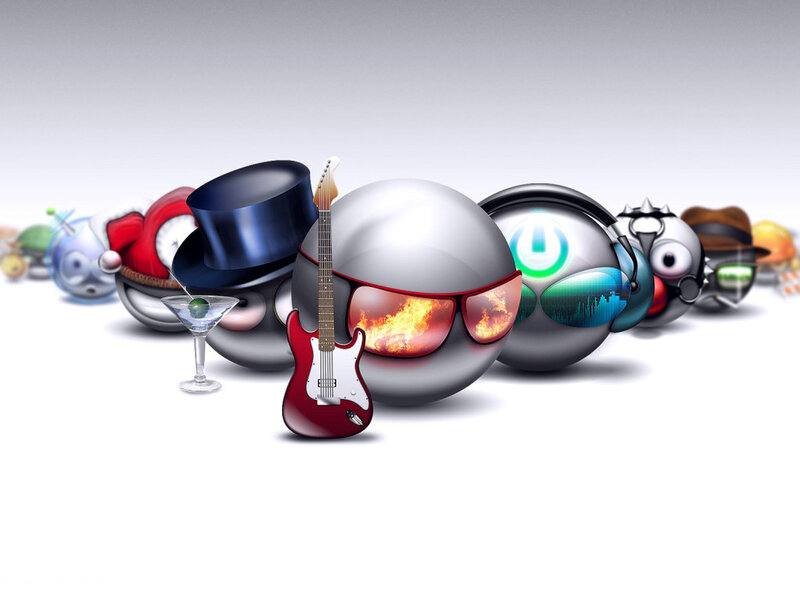 spherical character collection