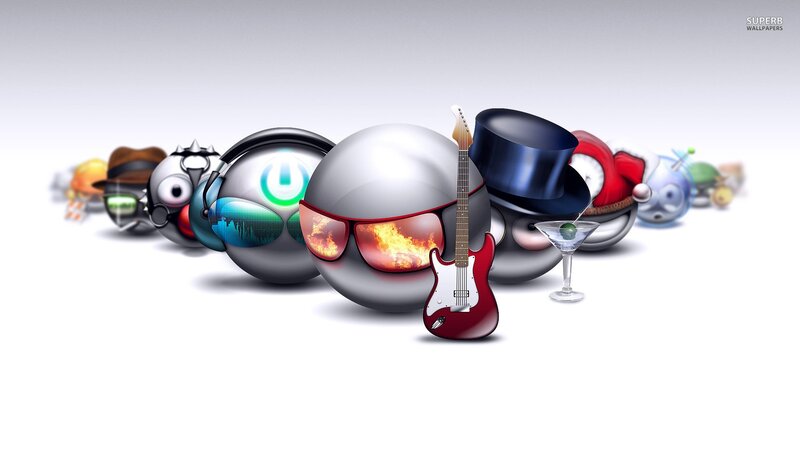 Spherical Characters in Hats — Gray
