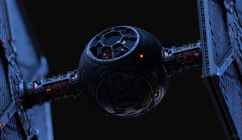 Spherical Drone in Space