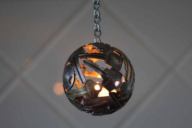 Spherical Key Lamp