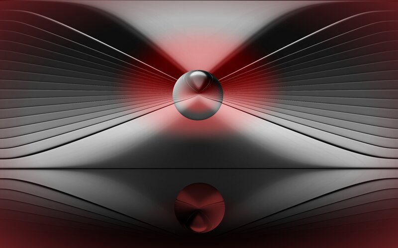 Spherical Object in Tunnel