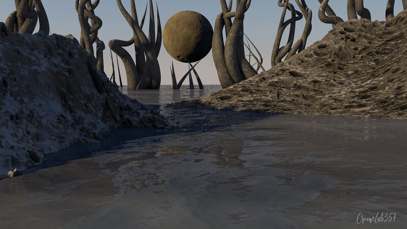 Spherical Object on Legs