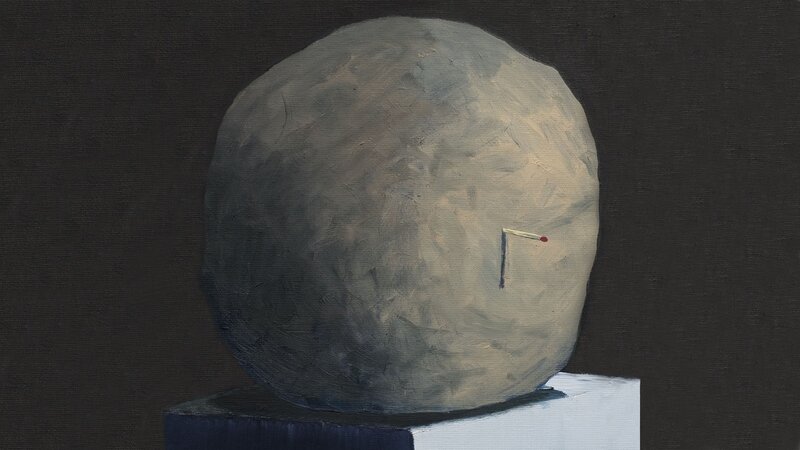 Spherical Object with Match