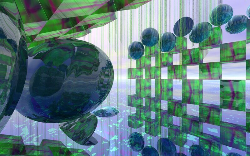 Spherical Objects in Grid