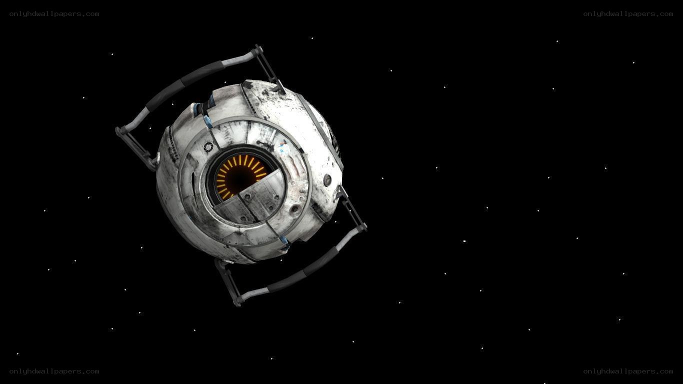 spherical robot in space