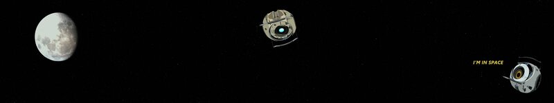 Spherical Robots in Space — Black