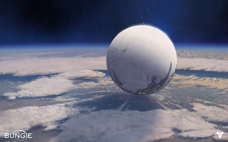 Spherical Space Station — Blue