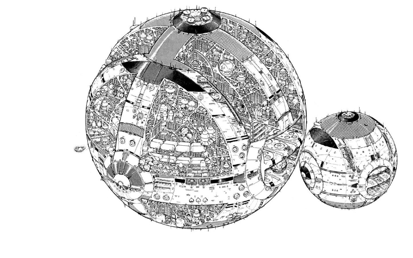 spherical space station design