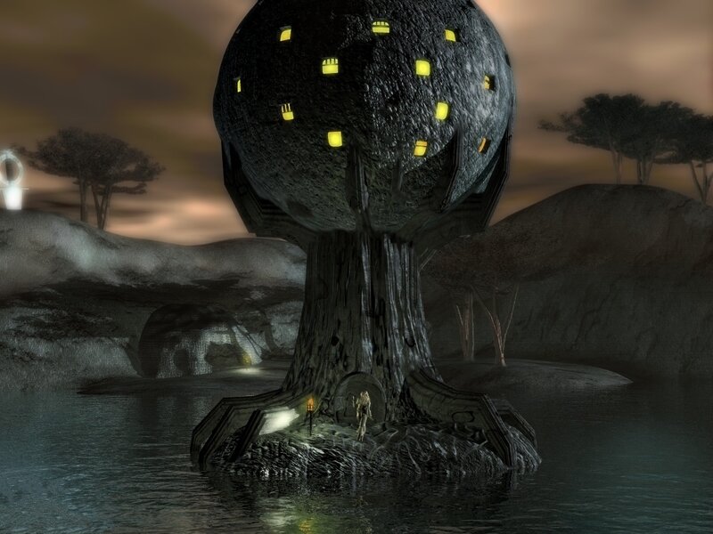 Spherical Structure in Water