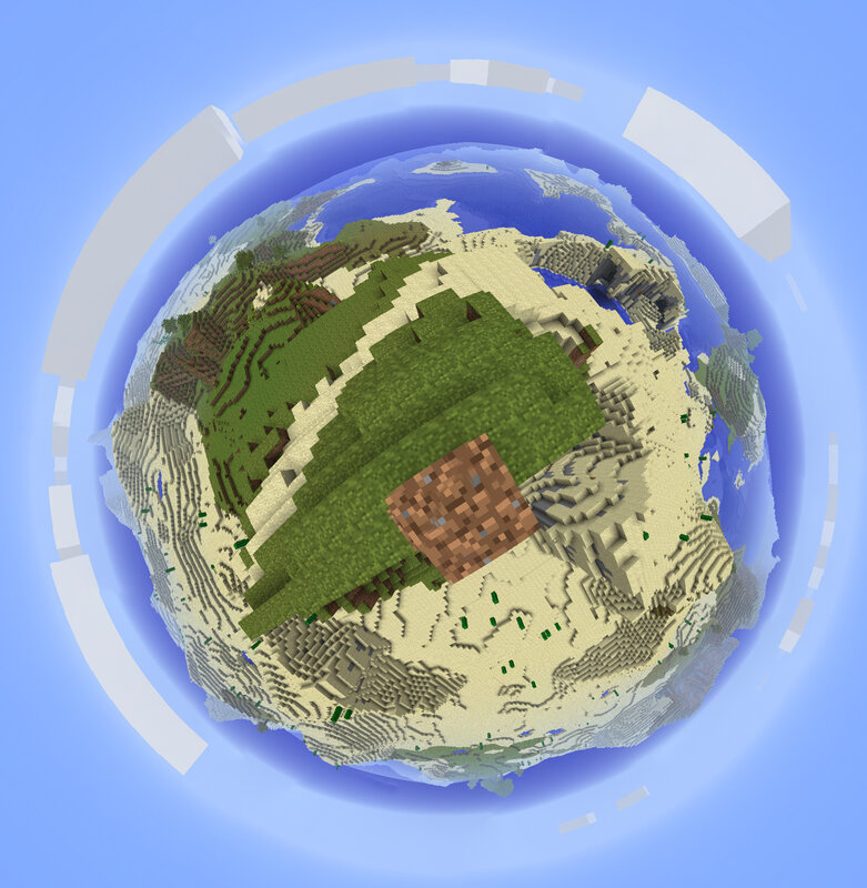 Spherical World in Game