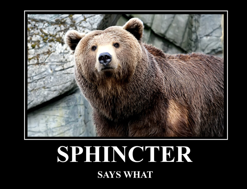 Sphincter Says What