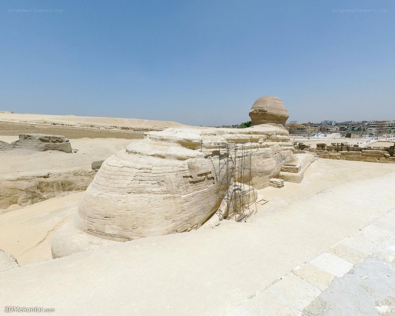 Sphinx at Giza Plateau
