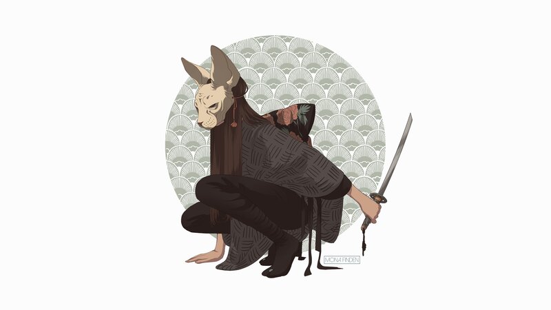 Sphinx Cat Warrior