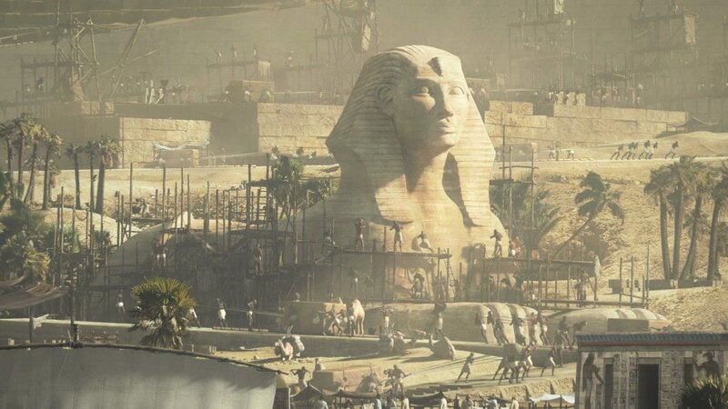 Sphinx construction site
