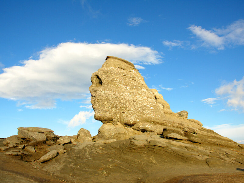 Sphinx rock formation