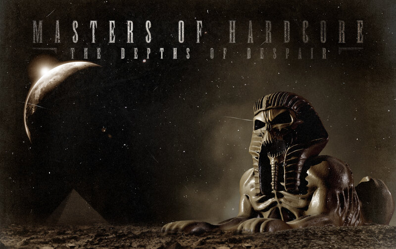 Sphinx with Skull Face