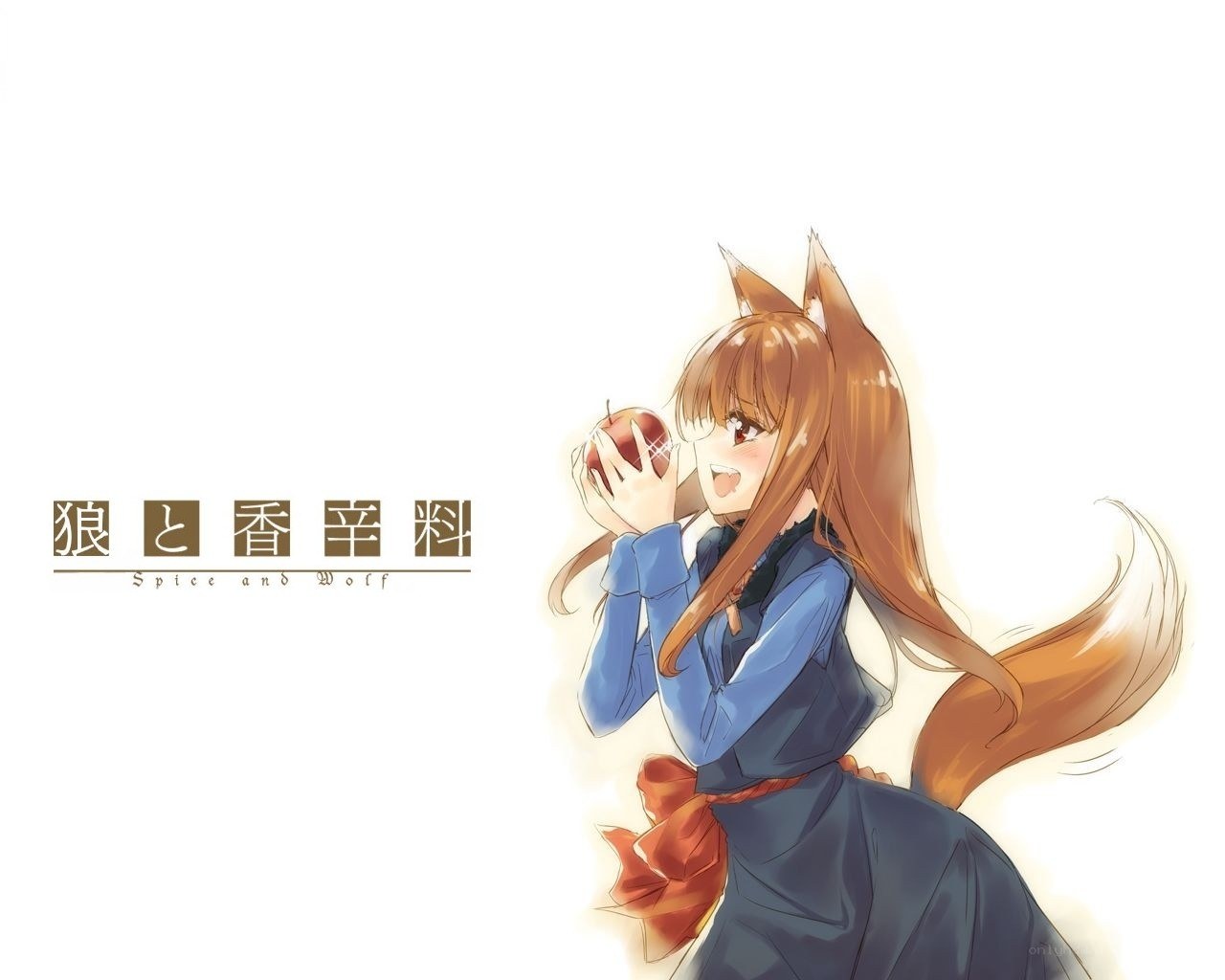 Spice and Wolf anime art