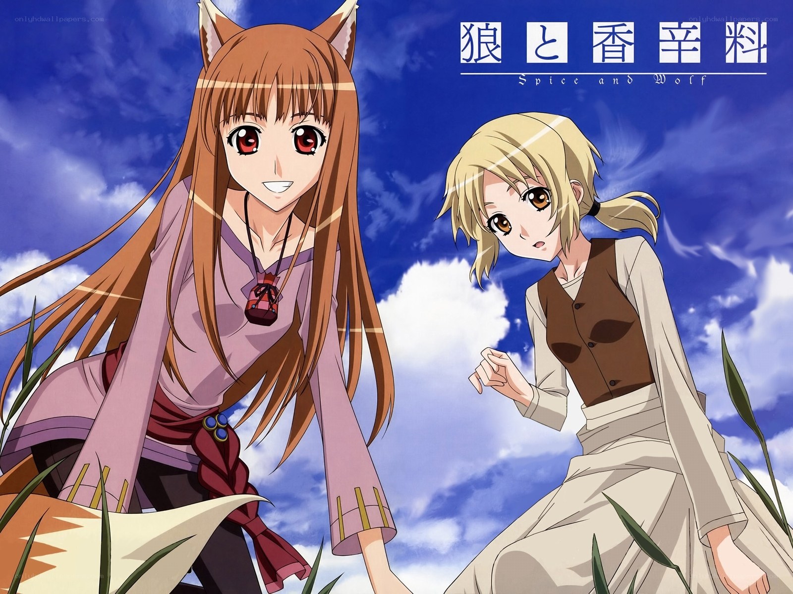 Spice and Wolf anime characters