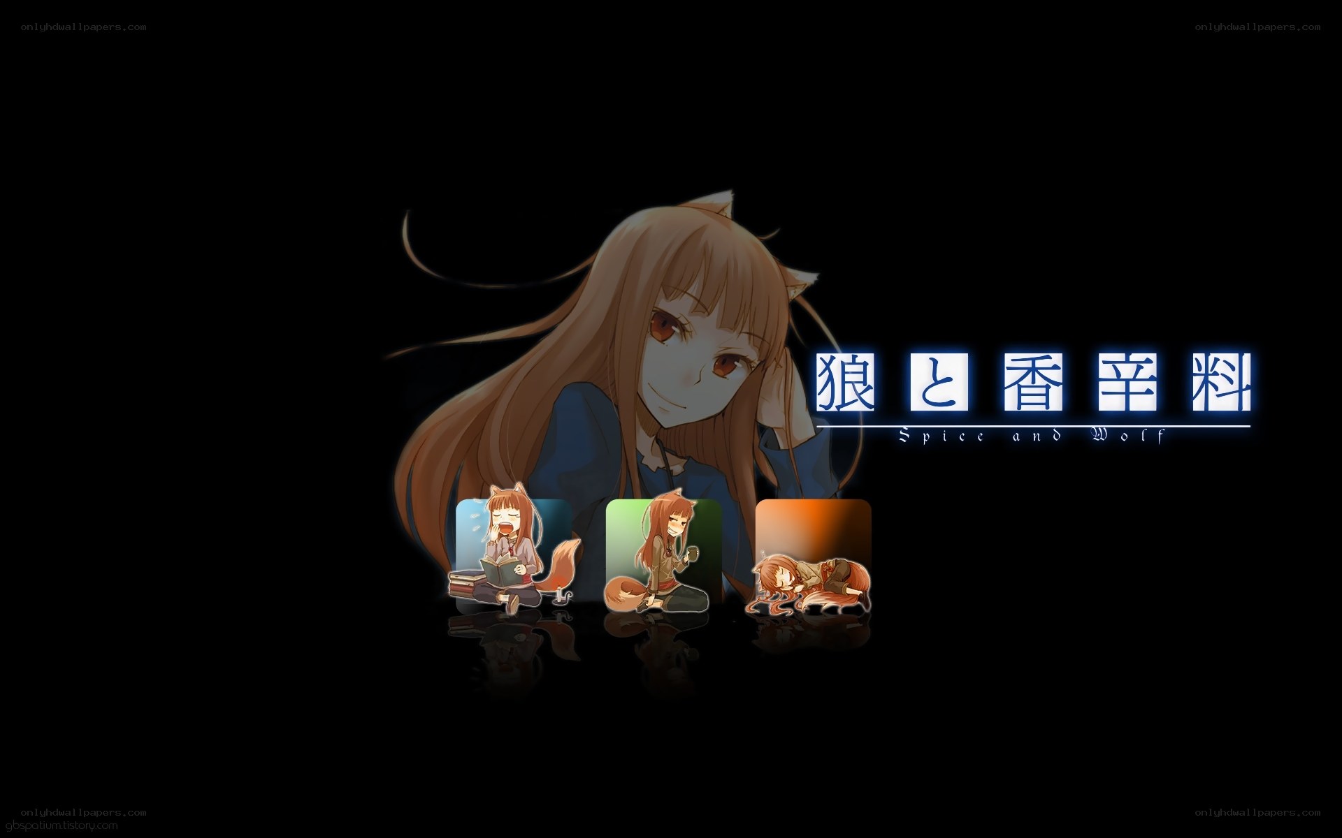 Spice and Wolf anime wallpaper