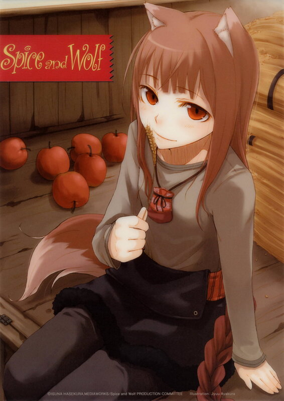 Spice and Wolf character illustration