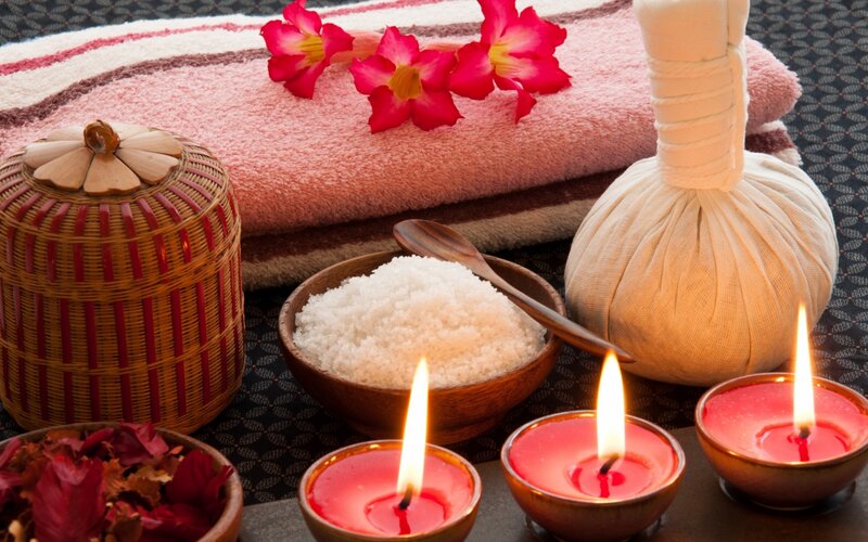 Spice Ball and Candles