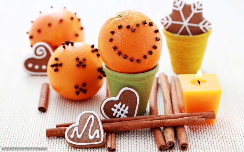 Spiced Oranges and Gingerbread — Orange, Cozy