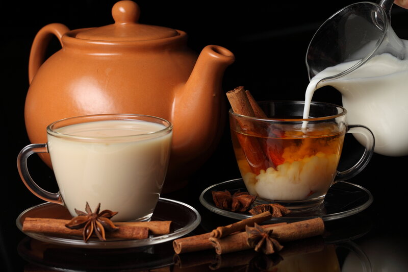 Spiced Tea with Milk