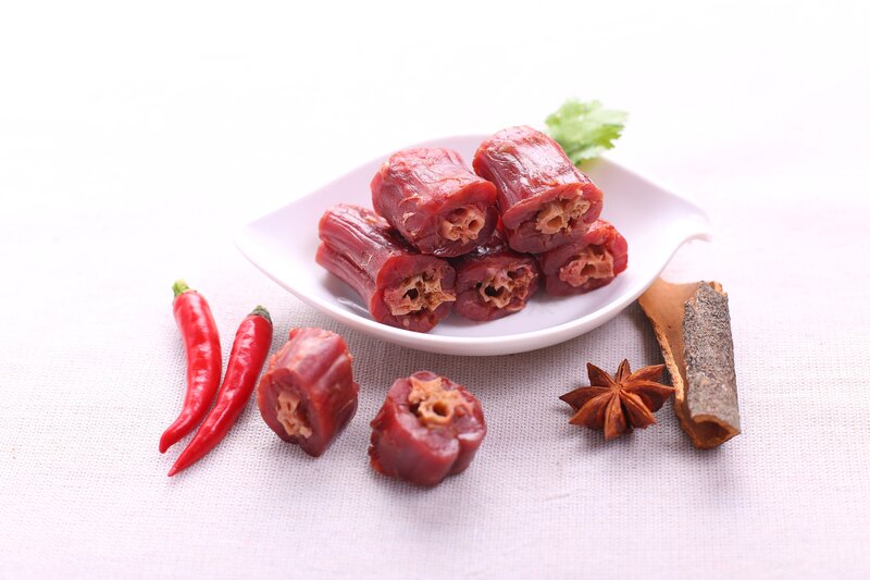 Spicy duck neck snacks