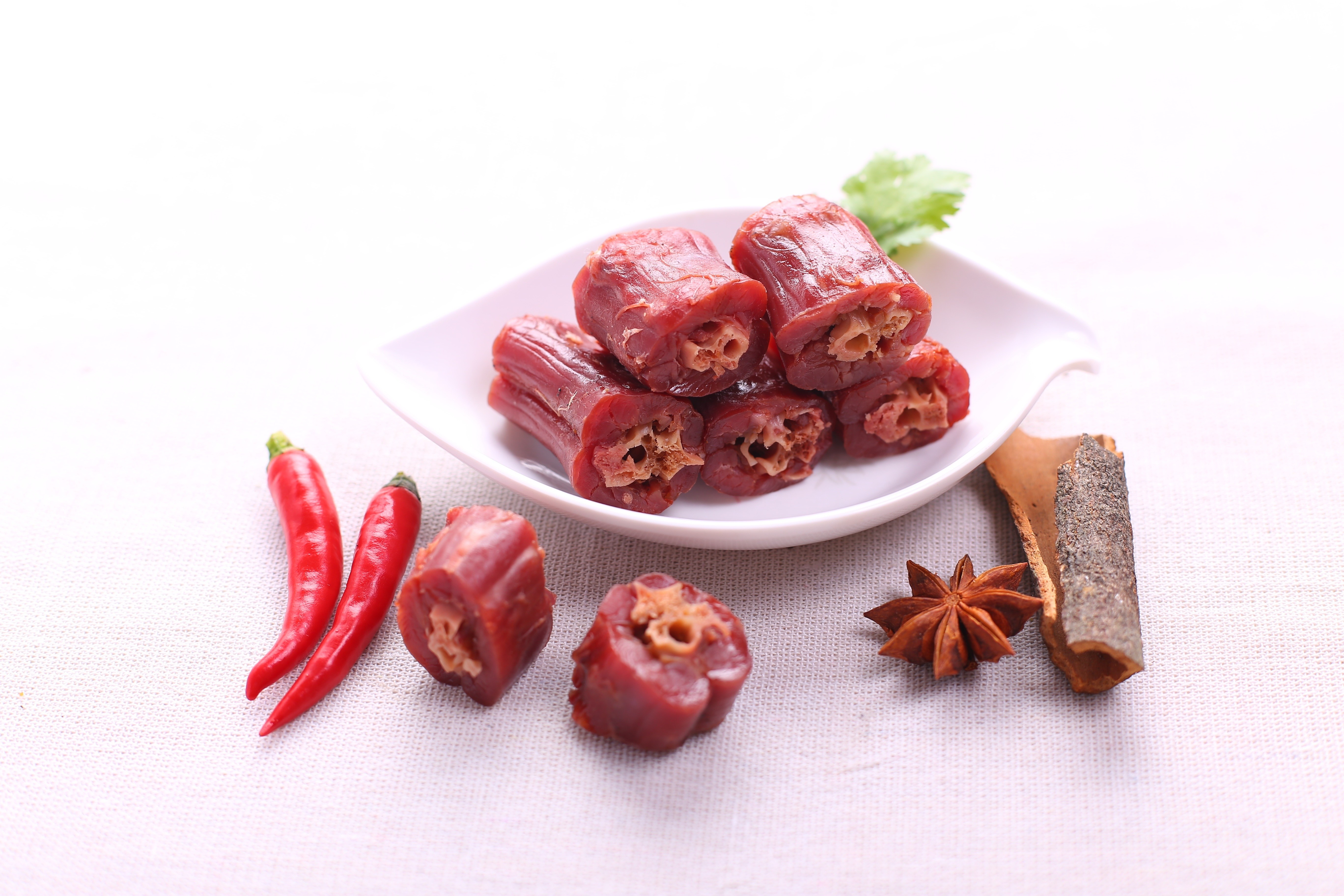 Spicy duck neck snacks