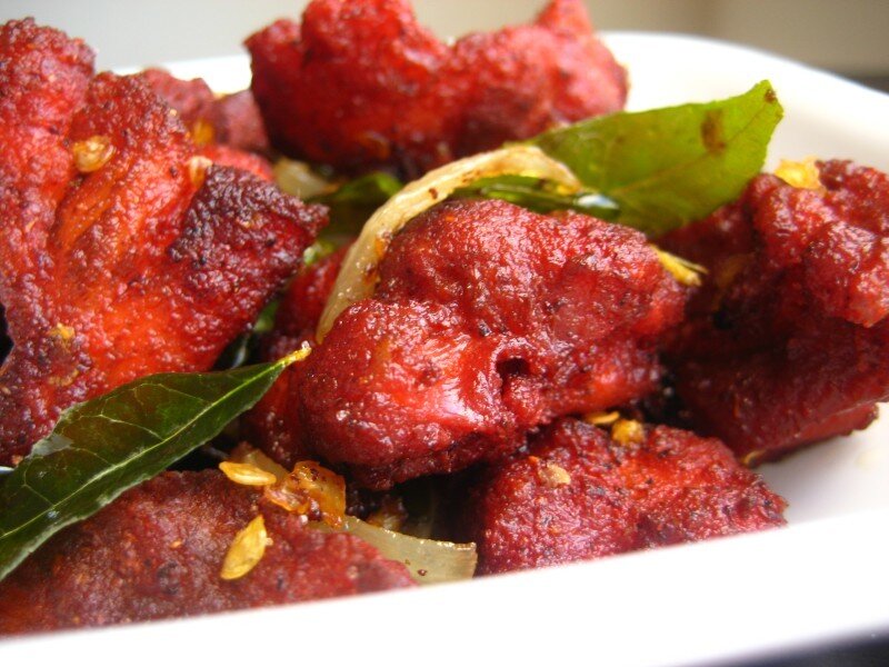 Spicy Fried Chicken Pieces