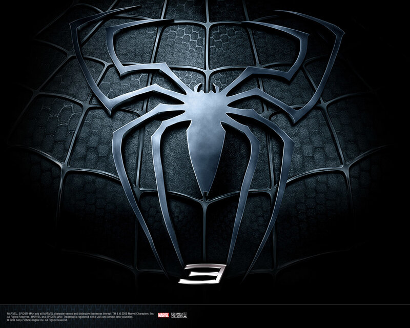 Spider Emblem on Suit — Black, Dramatic, Digital Art, Web Pattern, Number 3