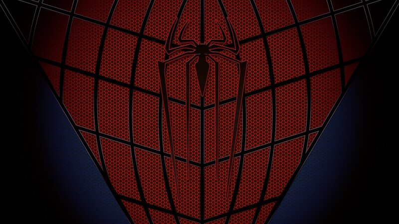 Spider Emblem on Suit — Red, Dramatic, Digital Art, Web Pattern, Spider Symbol