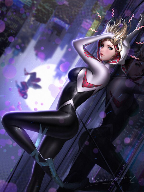 Spider-Gwen in Costume