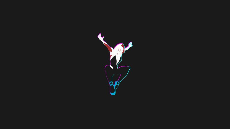 Spider-Gwen Silhouette