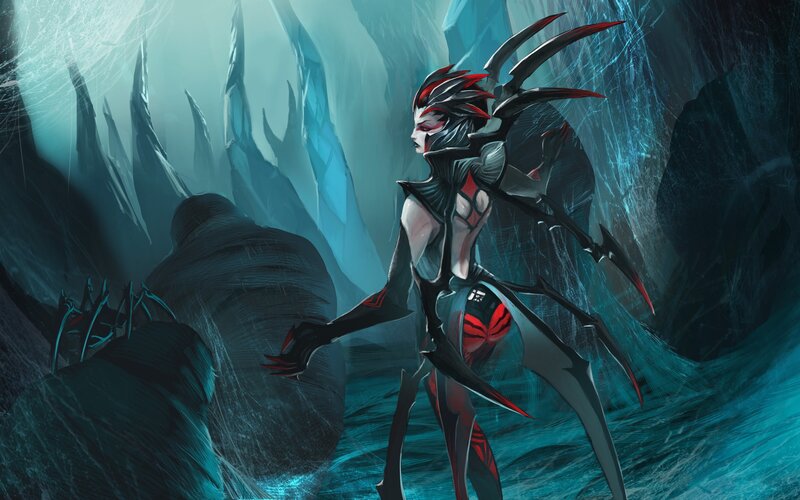 Spider-like Character in Cave